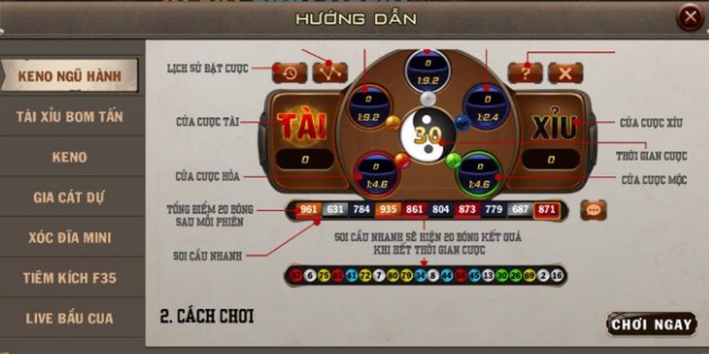 Cách tham gia game keno đơn giản không làm khó tân binh